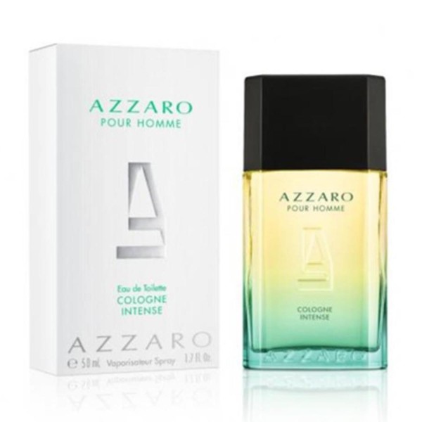 Azzaro pour homme eau de toilette cologne intense 50ml vaporizador